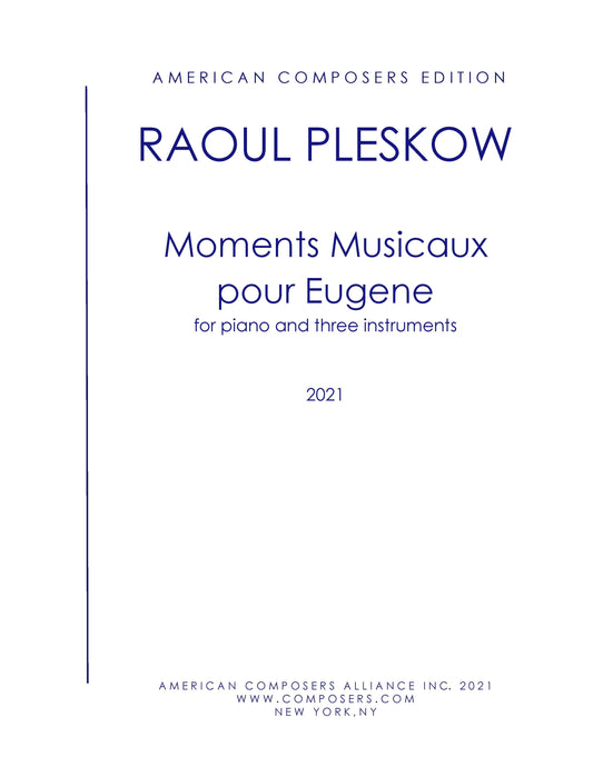 Moments Musicaux pour Eugene