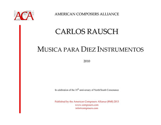 MUSICA PARA DIEZ INSTRUMENTOS