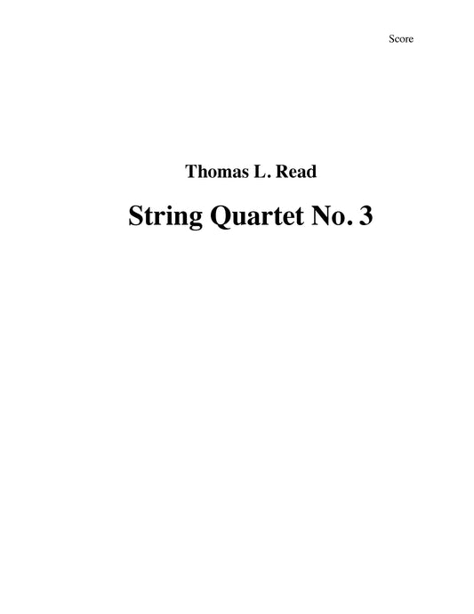 STRING QUARTET No. 3