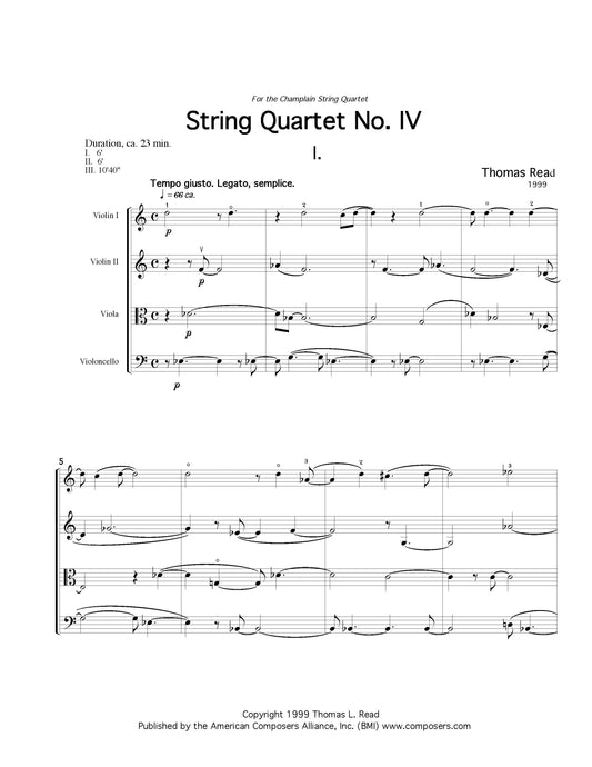 STRING QUARTET NO. 4