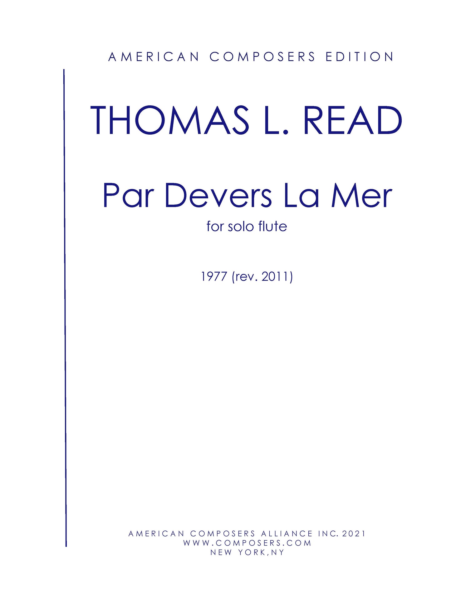 PAR DEVERS LA MER (NOVA)