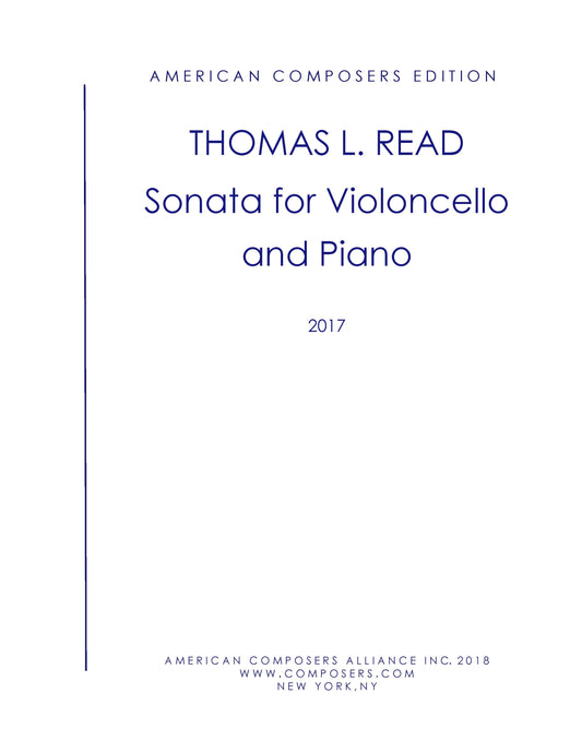 SONATA for Cello and Piano