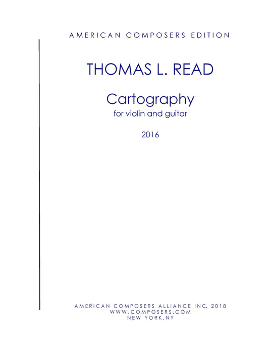 CARTOGRAPHY for violin and guitar