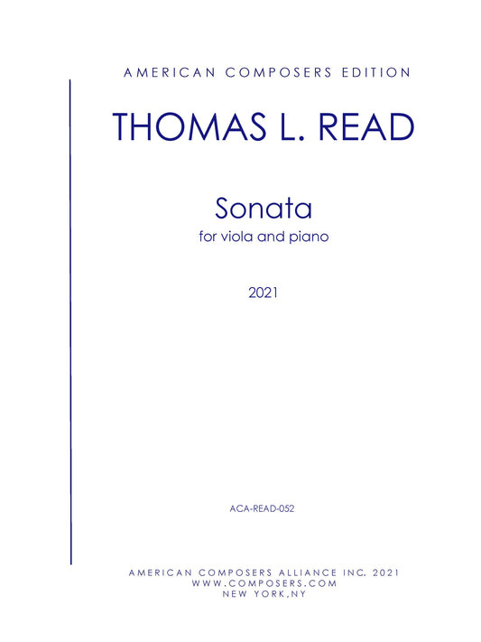 Sonata for Viola and Piano