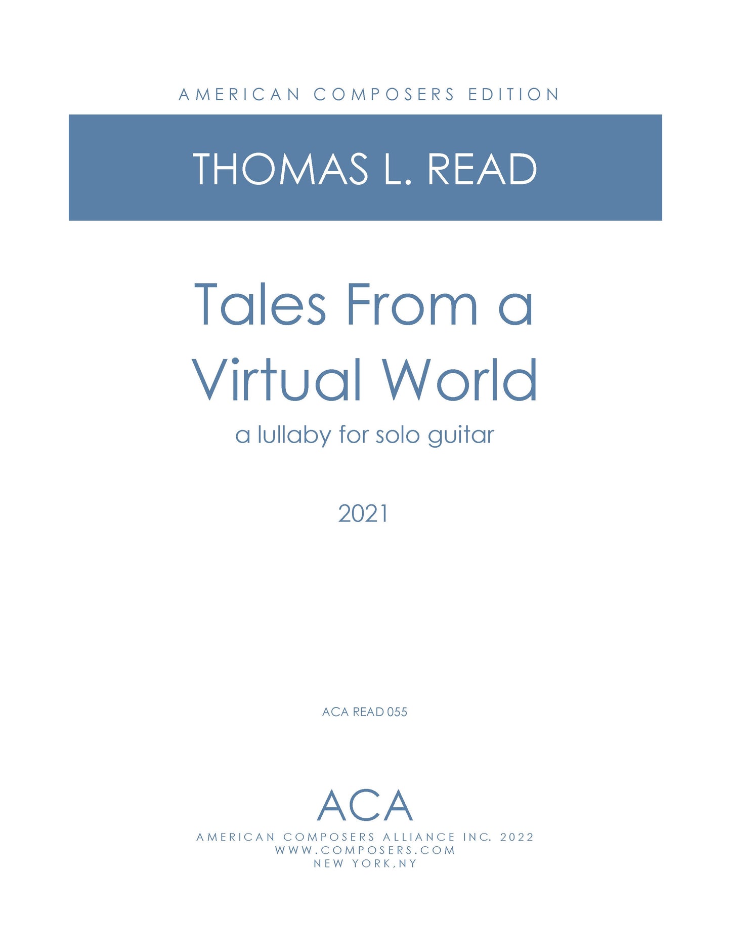 Tales From a Virtual World