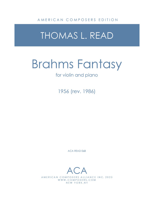 Brahms Fantasy