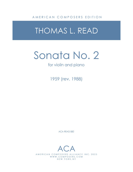 Sonata No. 2 for Violin and Piano