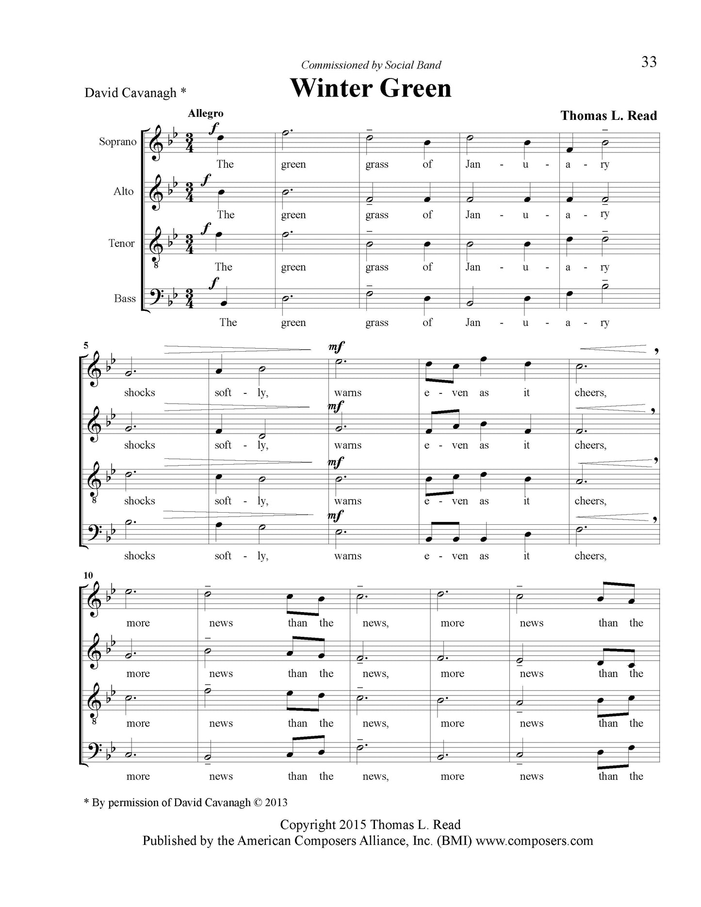 Late And Soon: Six Climate Choruses a cappella