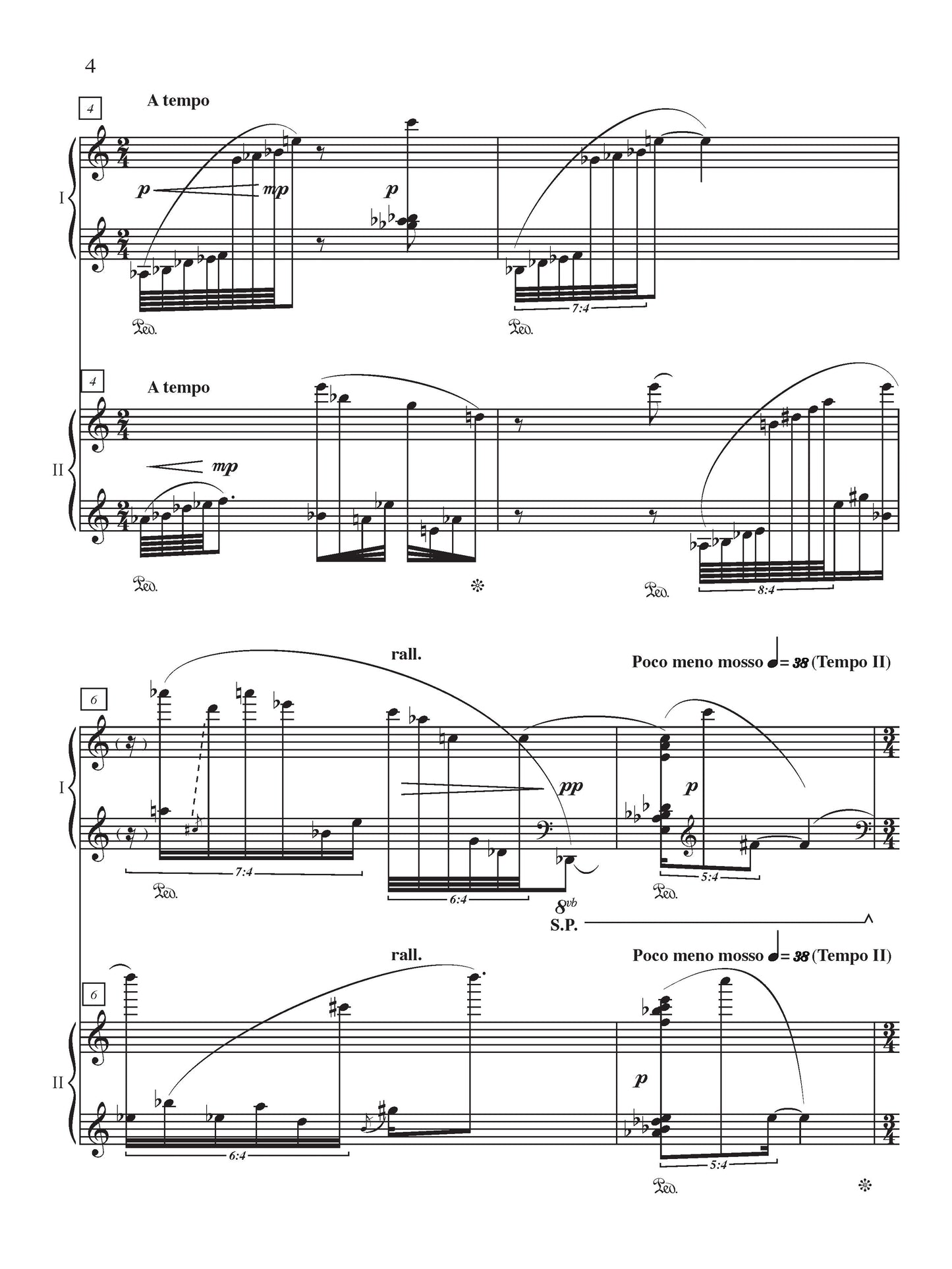 Luculent for Two Pianos