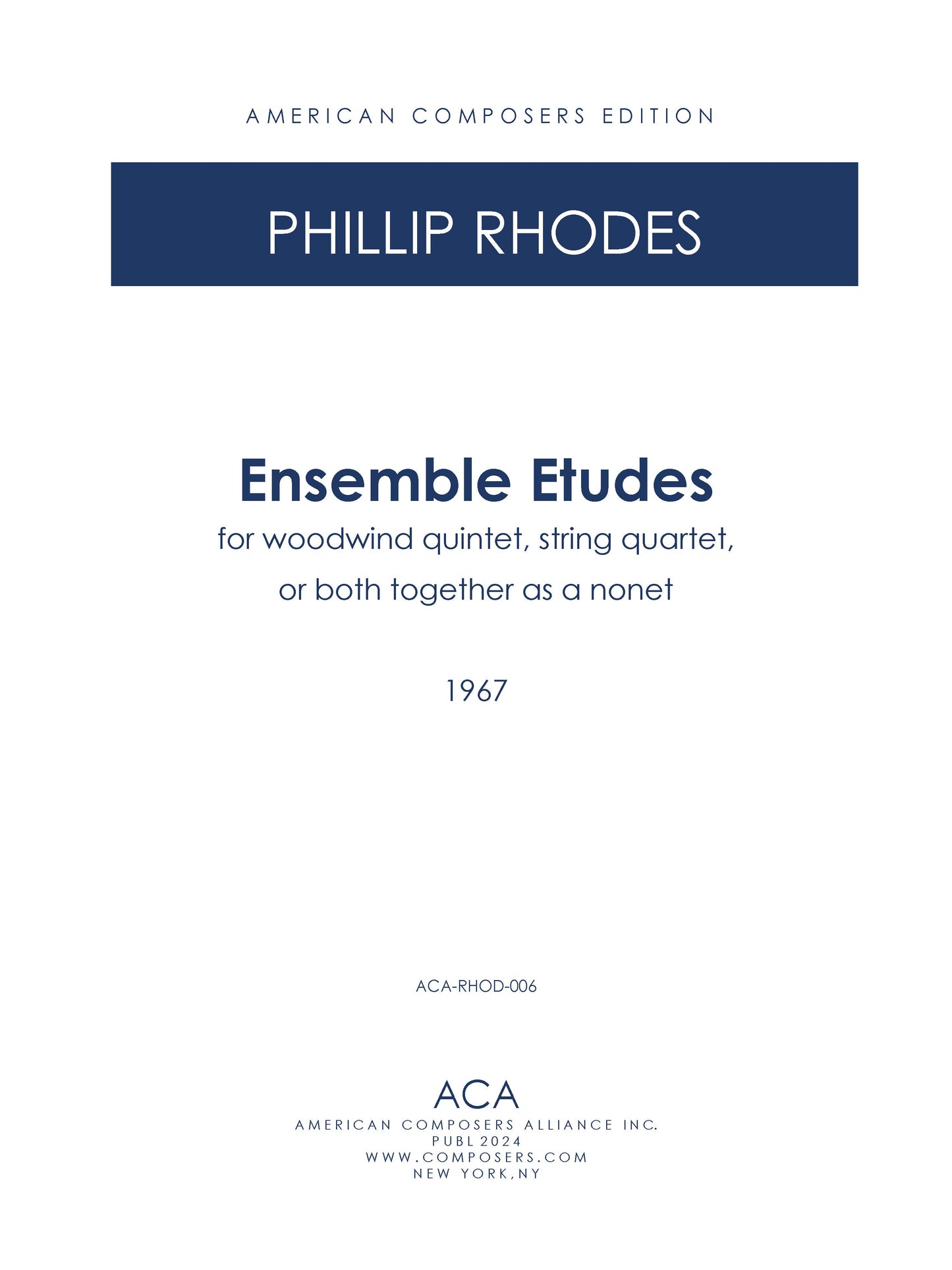 ENSEMBLE ETUDES