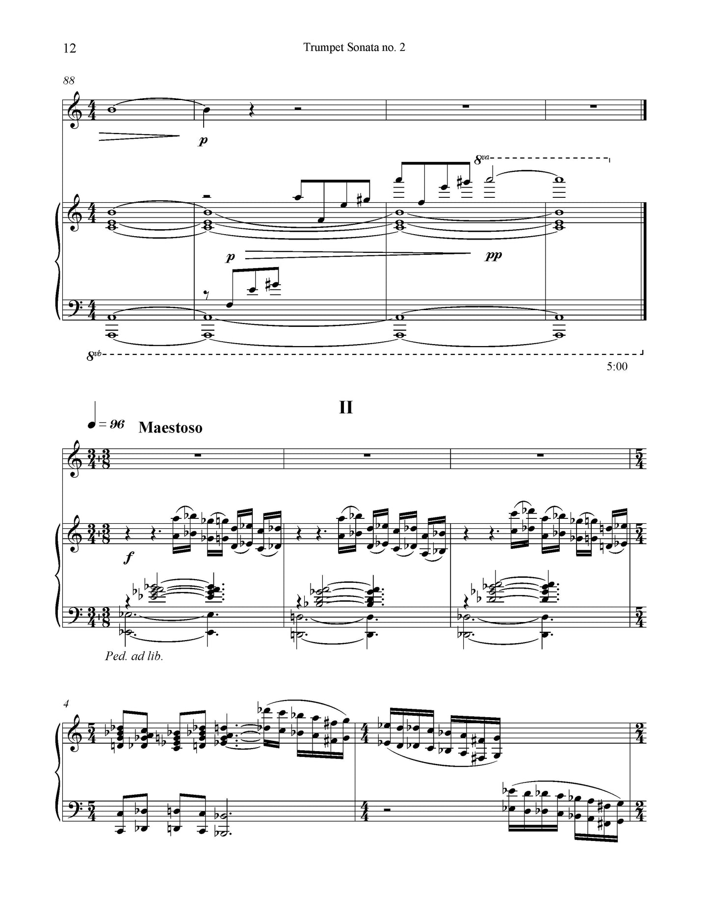 Trumpet Sonata No. 2