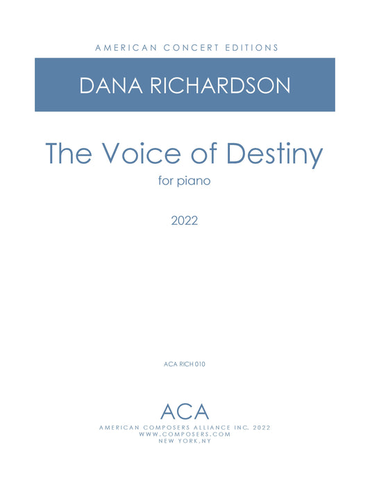 Voice of Destiny