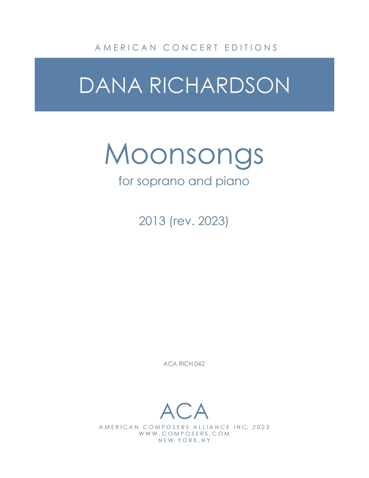 Moonsongs