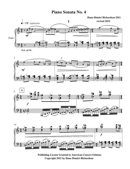 Piano Sonata No. 4