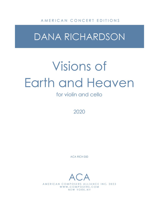 Visions of Earth and Heaven