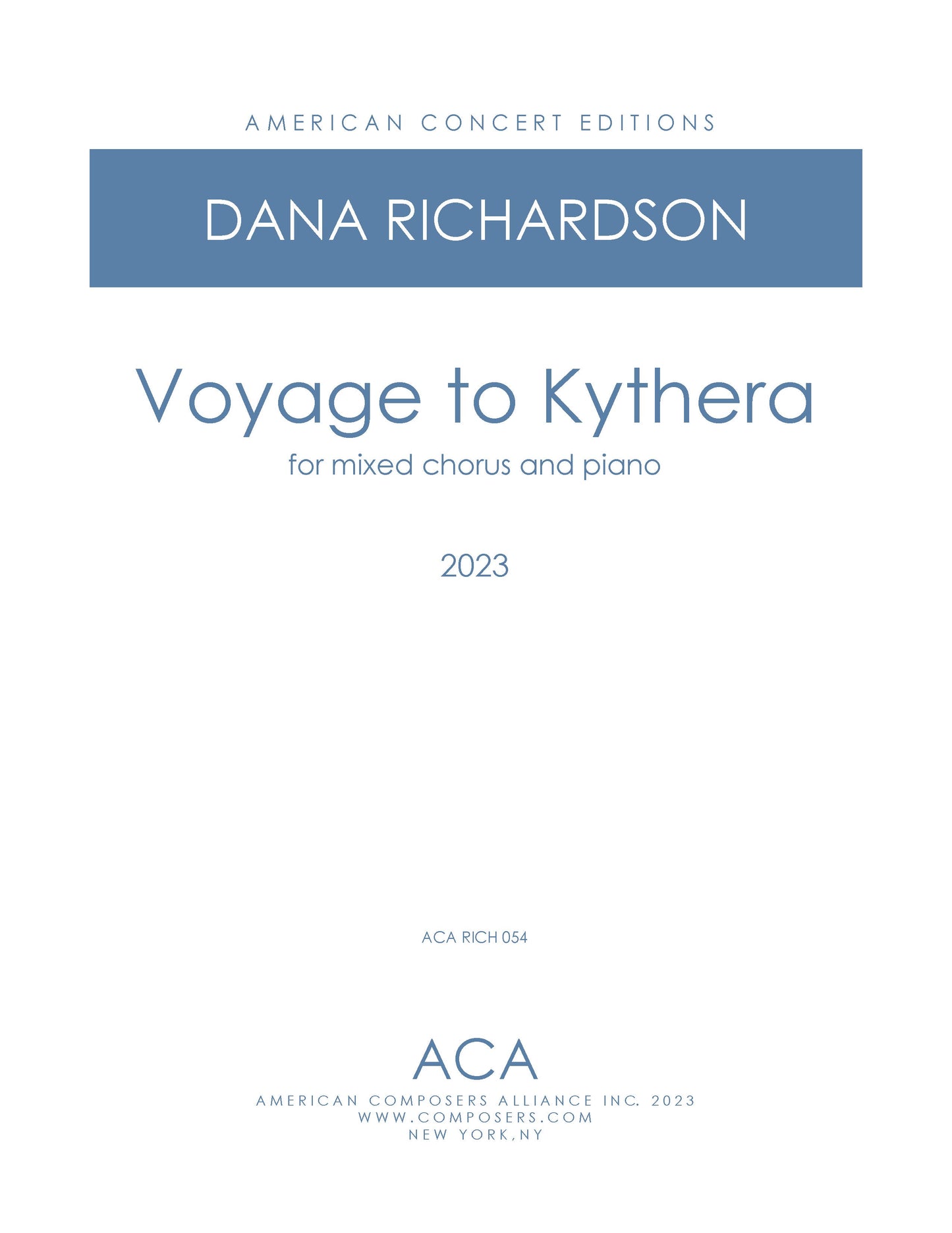 Voyage to Kythera