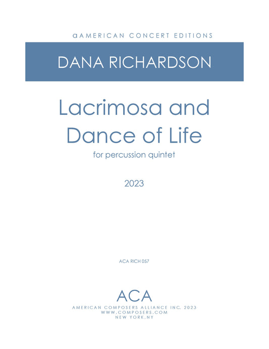 Lacrimosa and Dance of Life