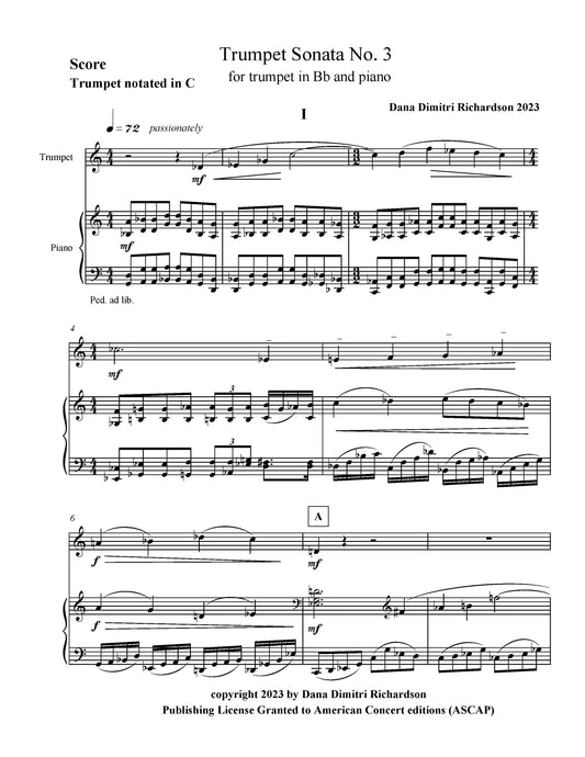 Trumpet Sonata No. 3