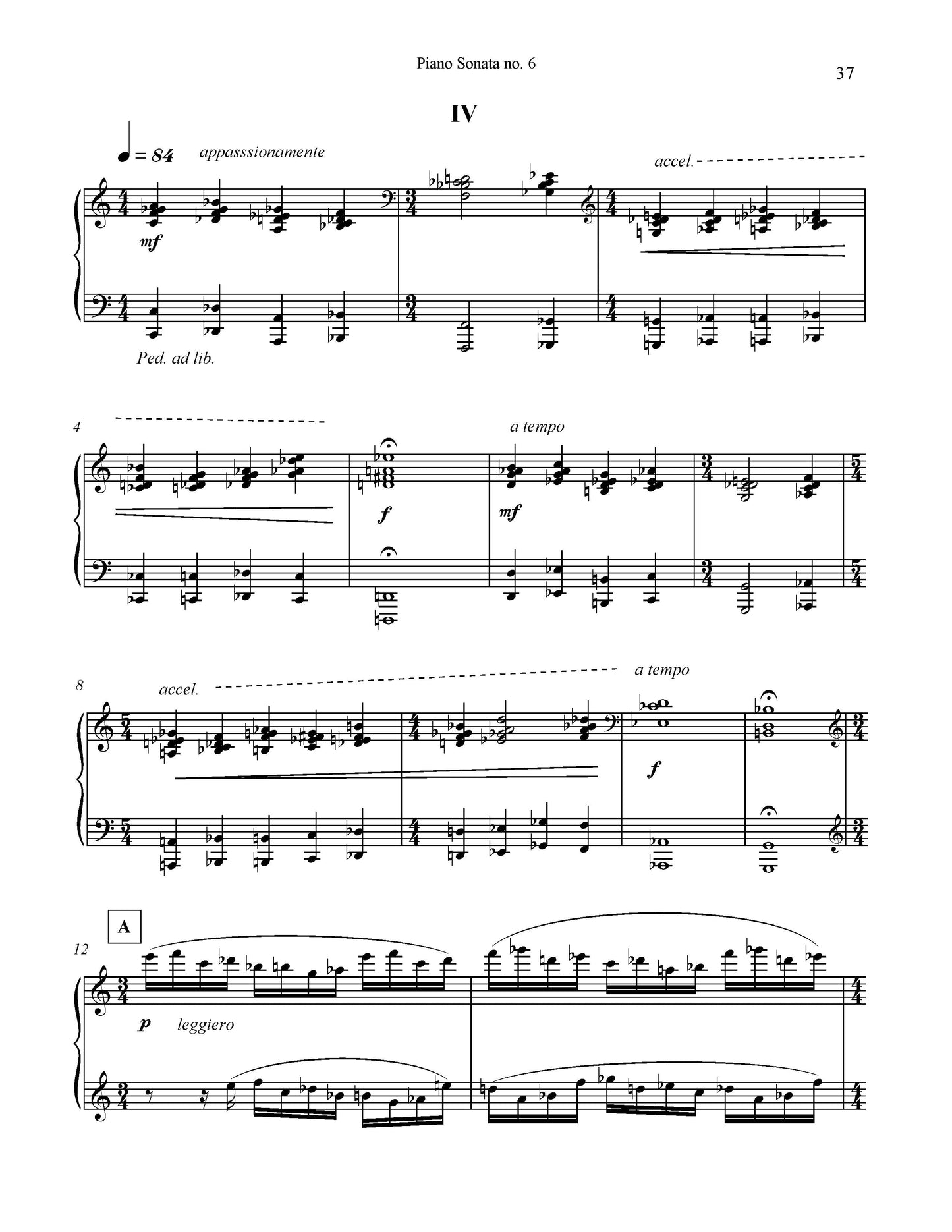 Piano Sonata No. 6