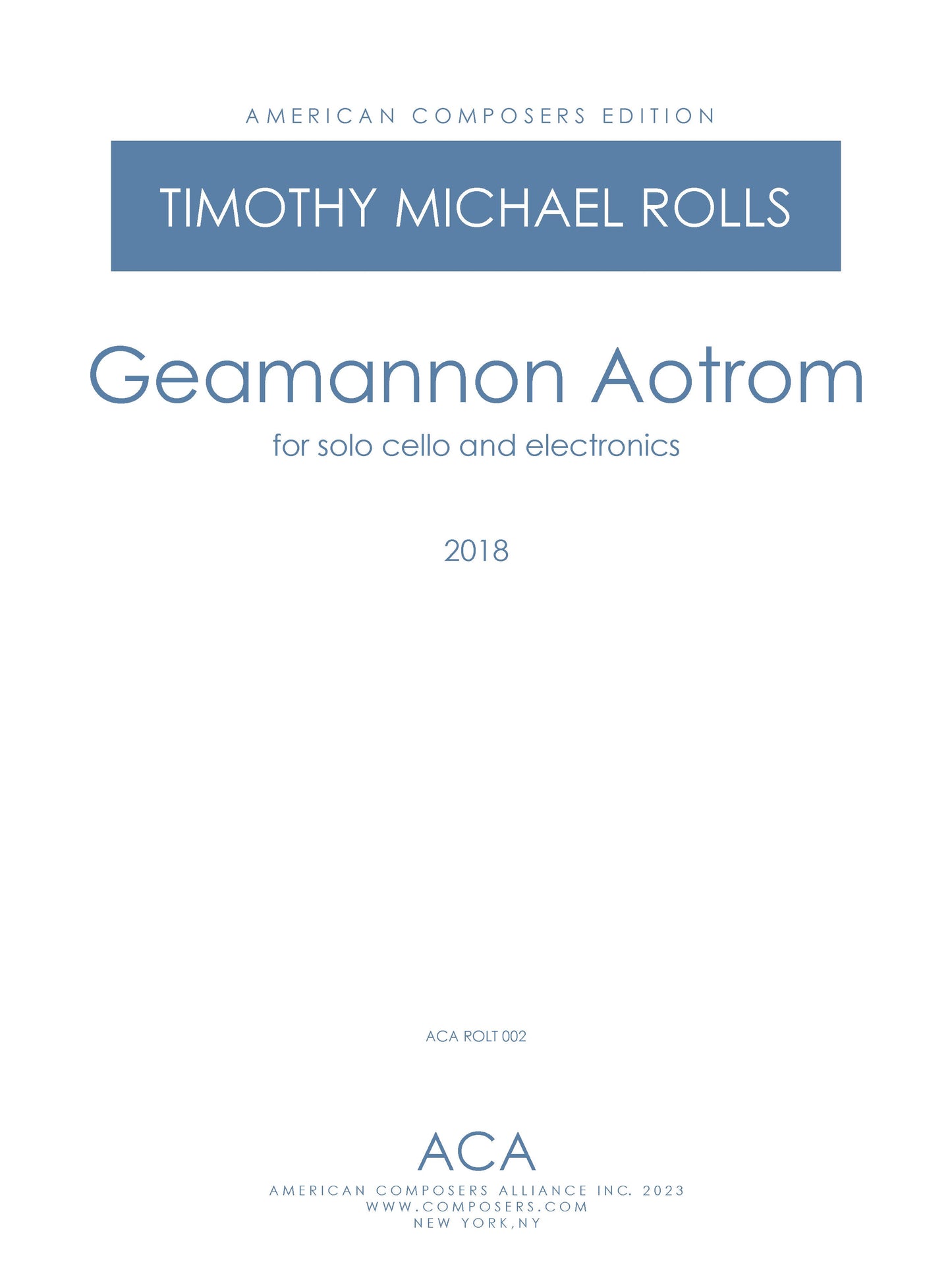 Geamannon Aotrom