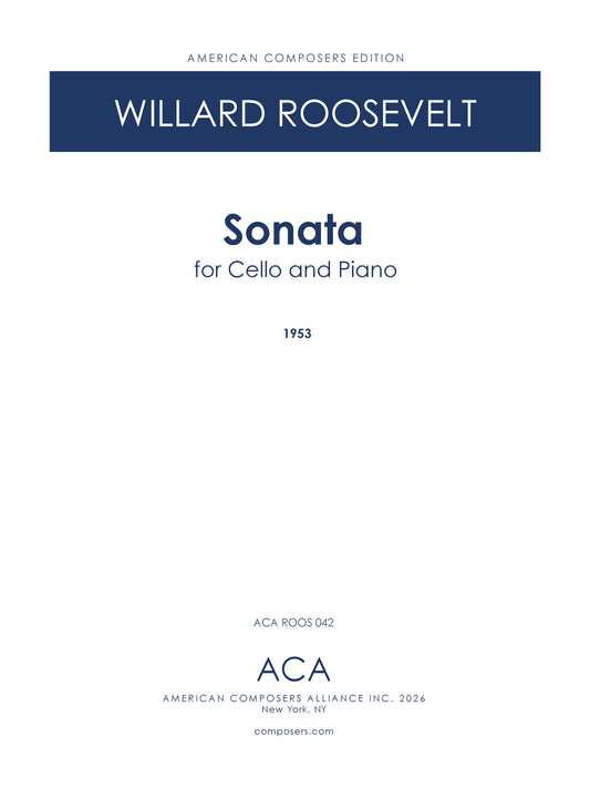 Sonata for Cello and Piano