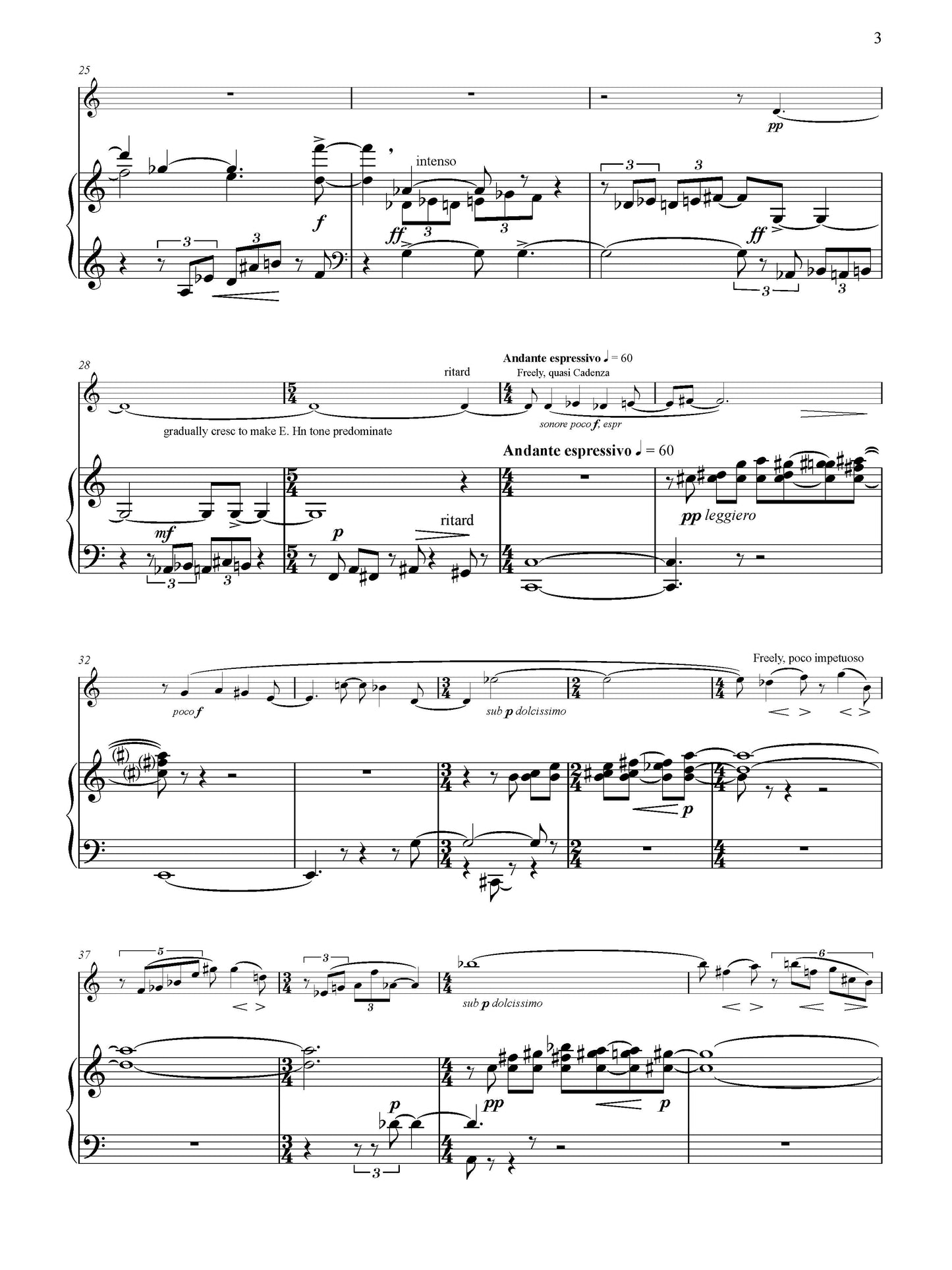 CONCERTINO (English Horn and Piano version)