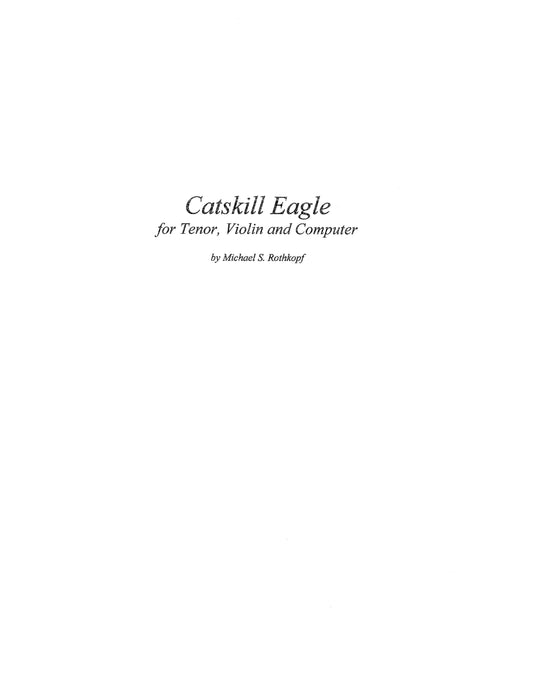 CATSKILL EAGLE