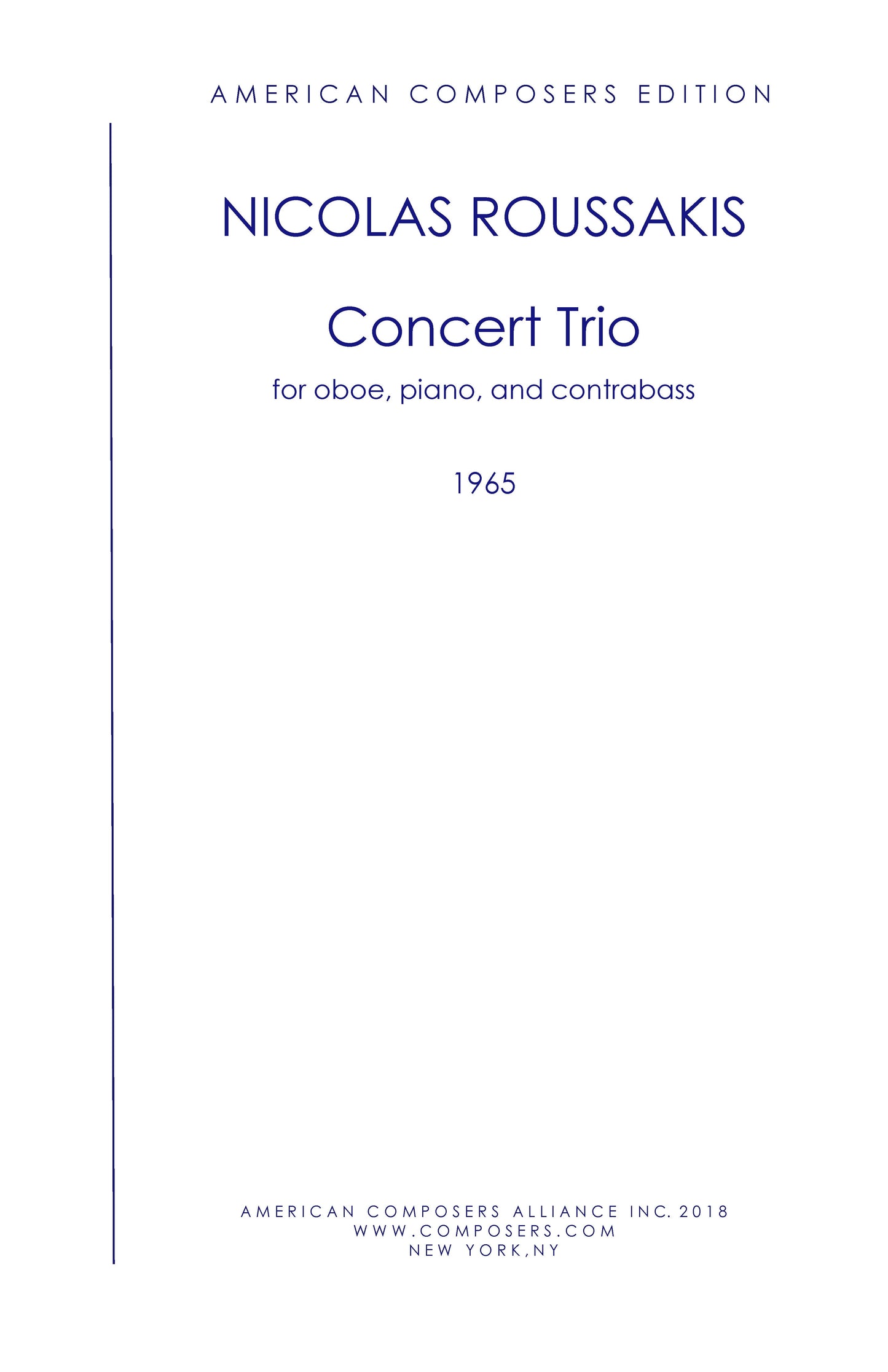 CONCERT TRIO