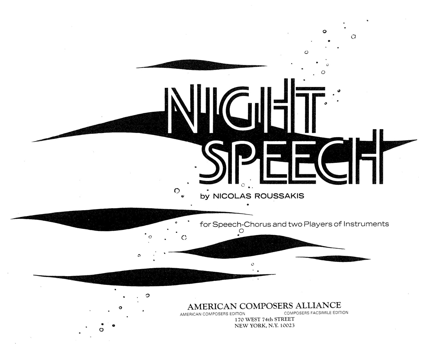 NIGHT SPEECH