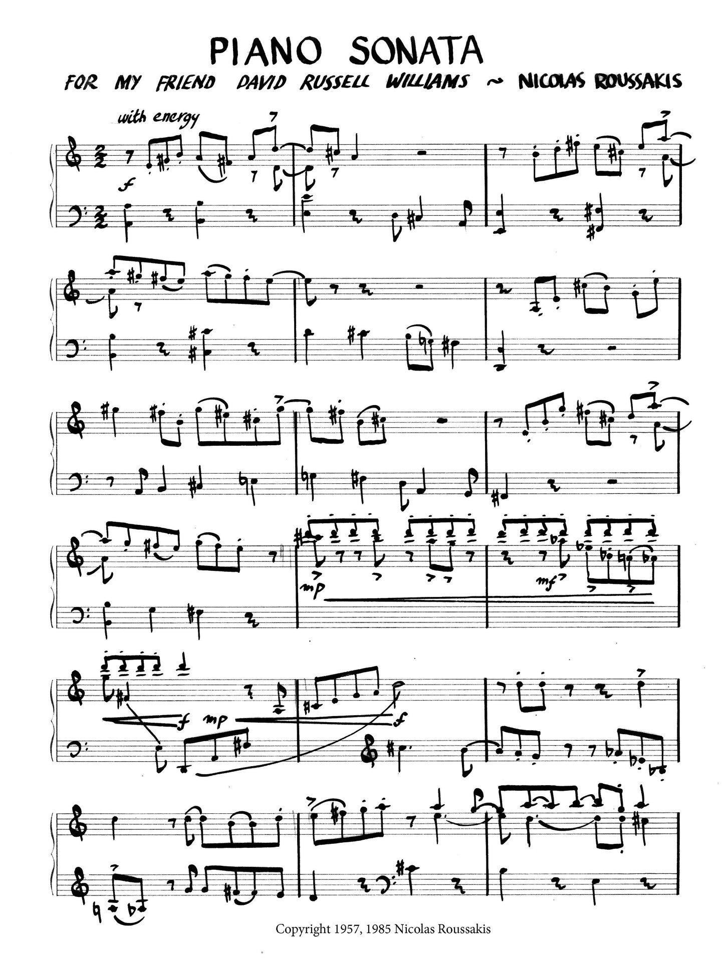 PIANO SONATA