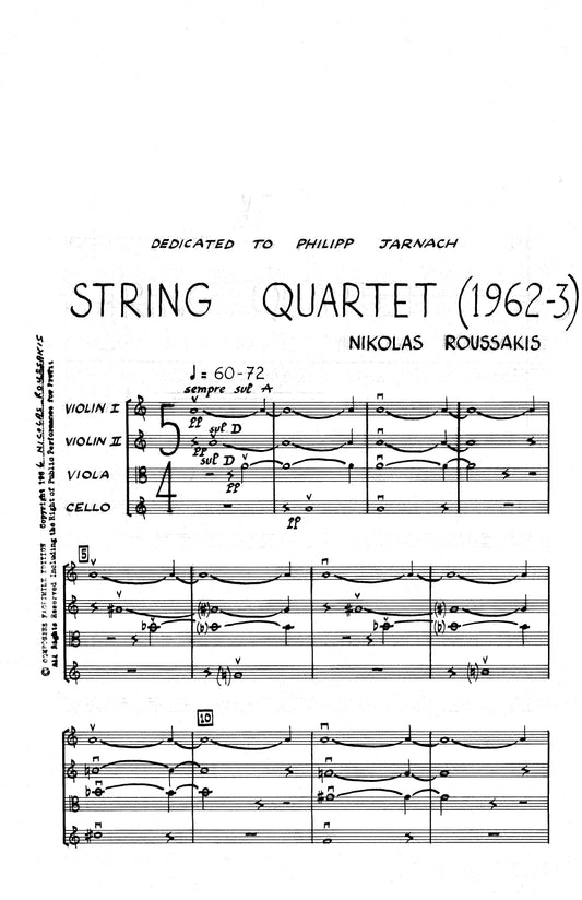 STRING QUARTET