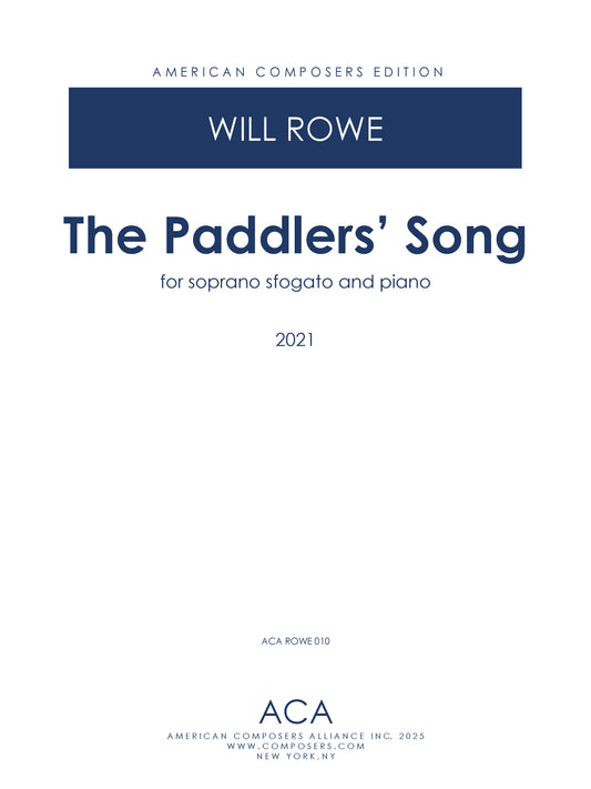 The Paddler's Song