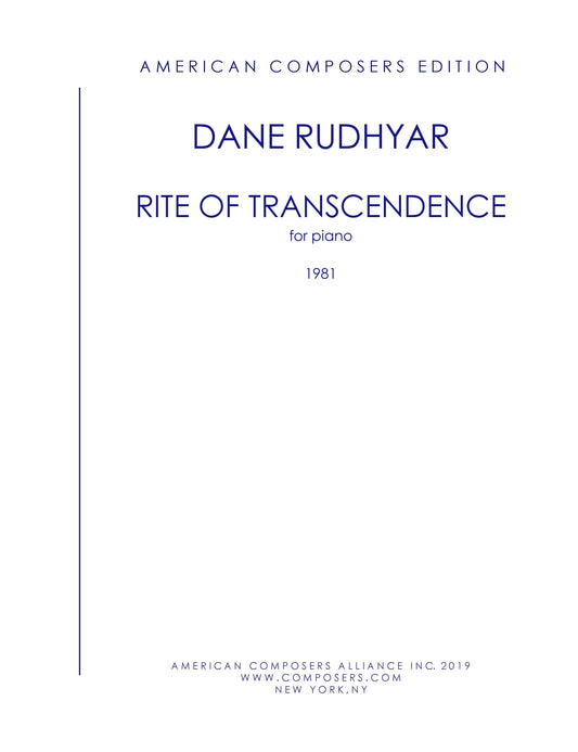 RITE OF TRANSCENDENCE