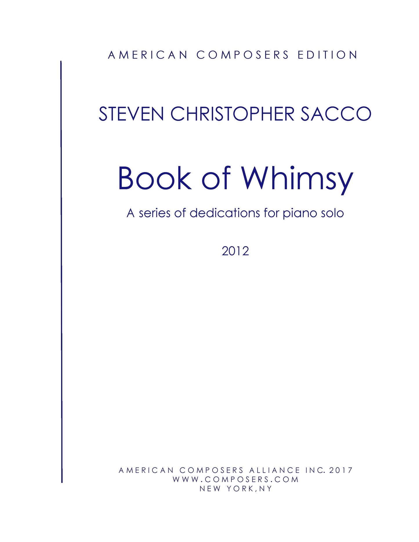 BOOK OF WHIMSY