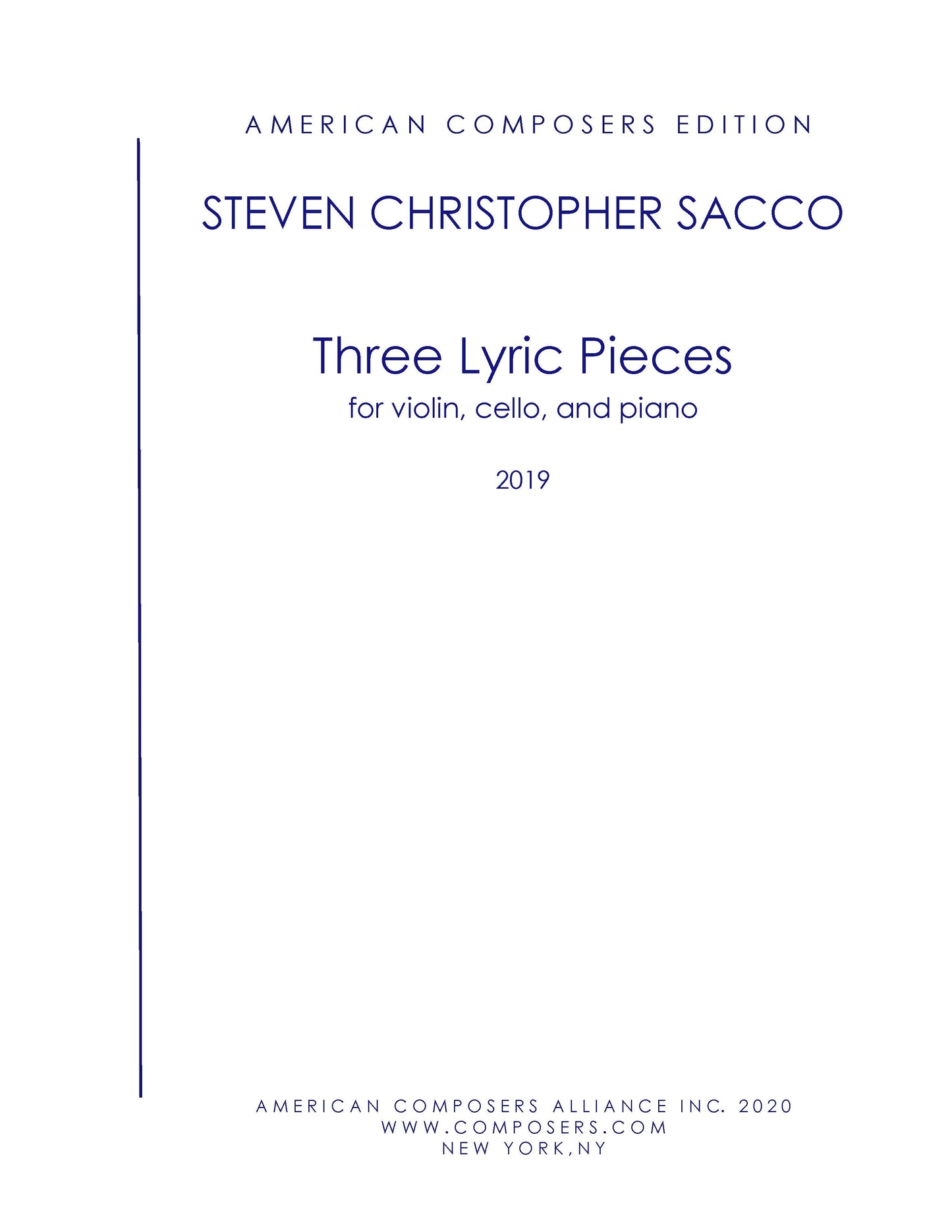 Three Lyric Pieces