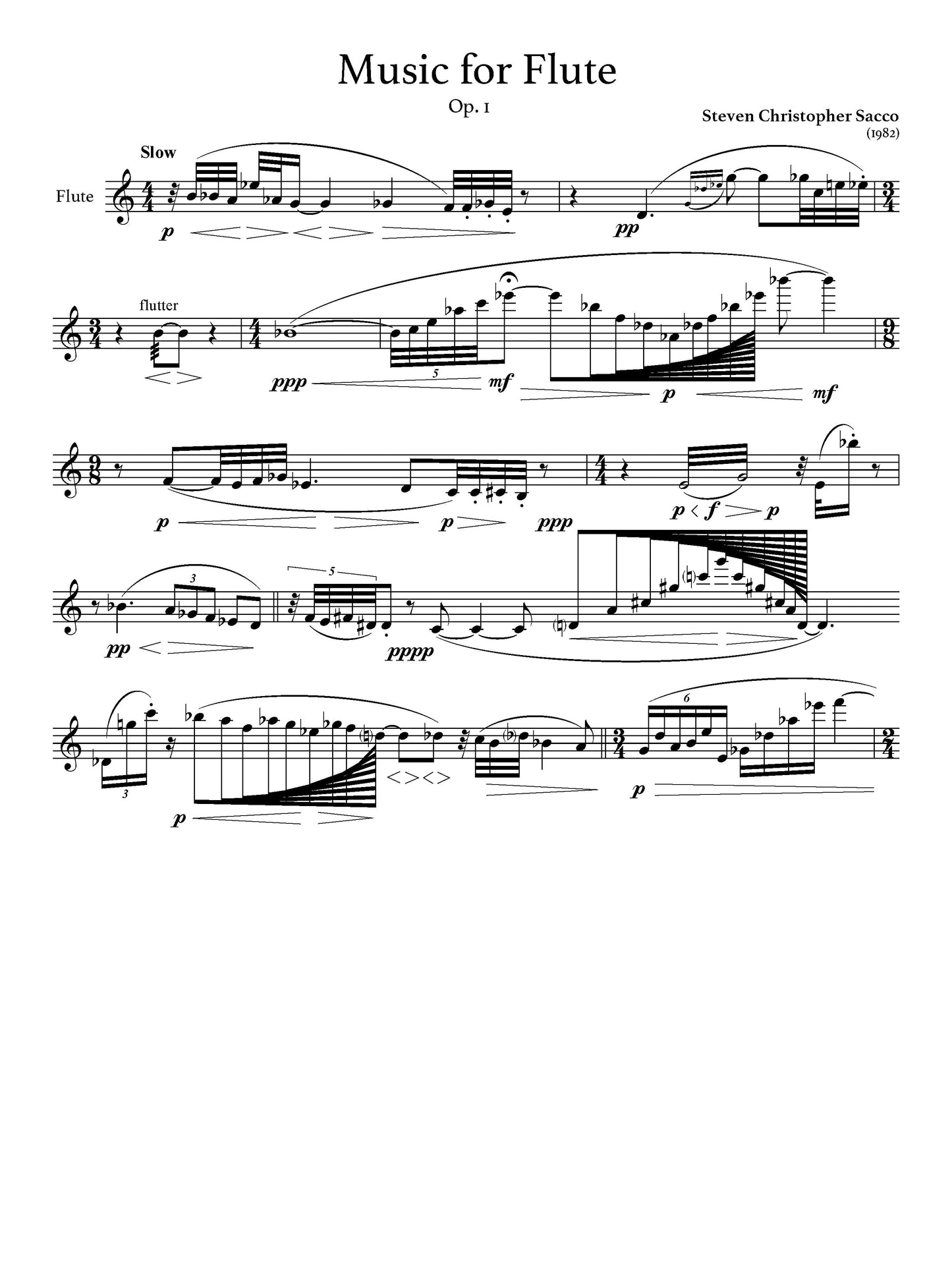 Music for Flute