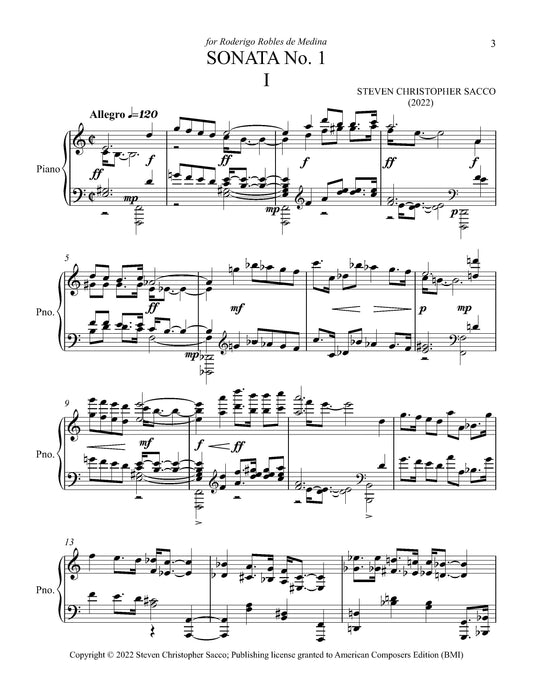 Sonata No. 1 for Piano Solo