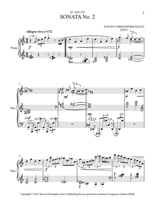 Sonata No. 2 for Piano Solo