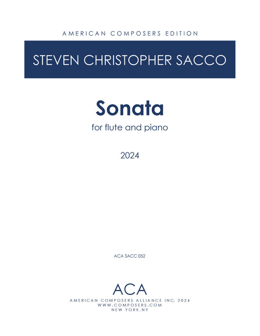 Sonata for Flute and Piano