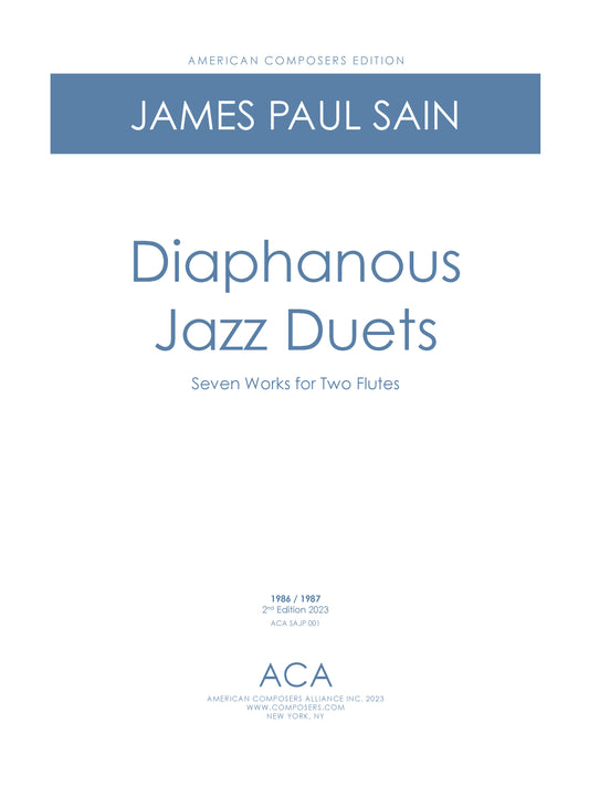 Diaphanous Jazz Duets