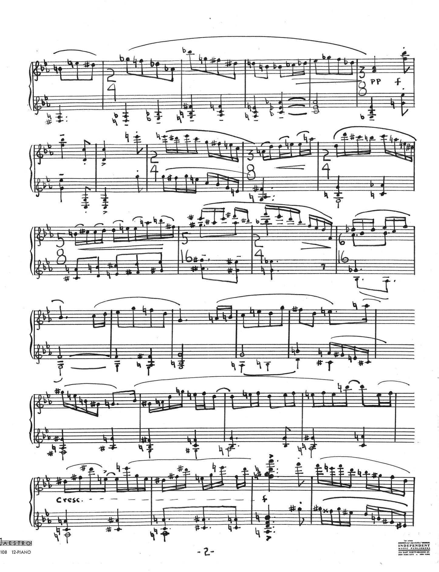 SUITE FOR PIANO