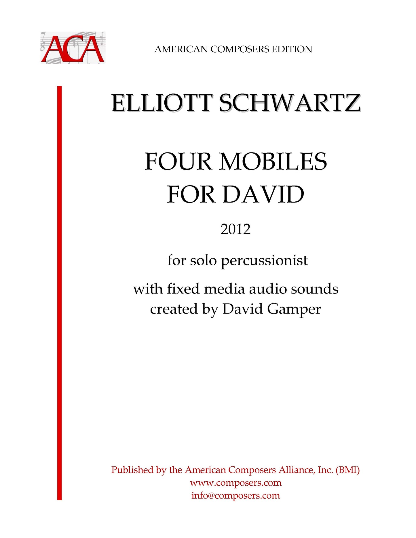 FOUR MOBILES FOR DAVID