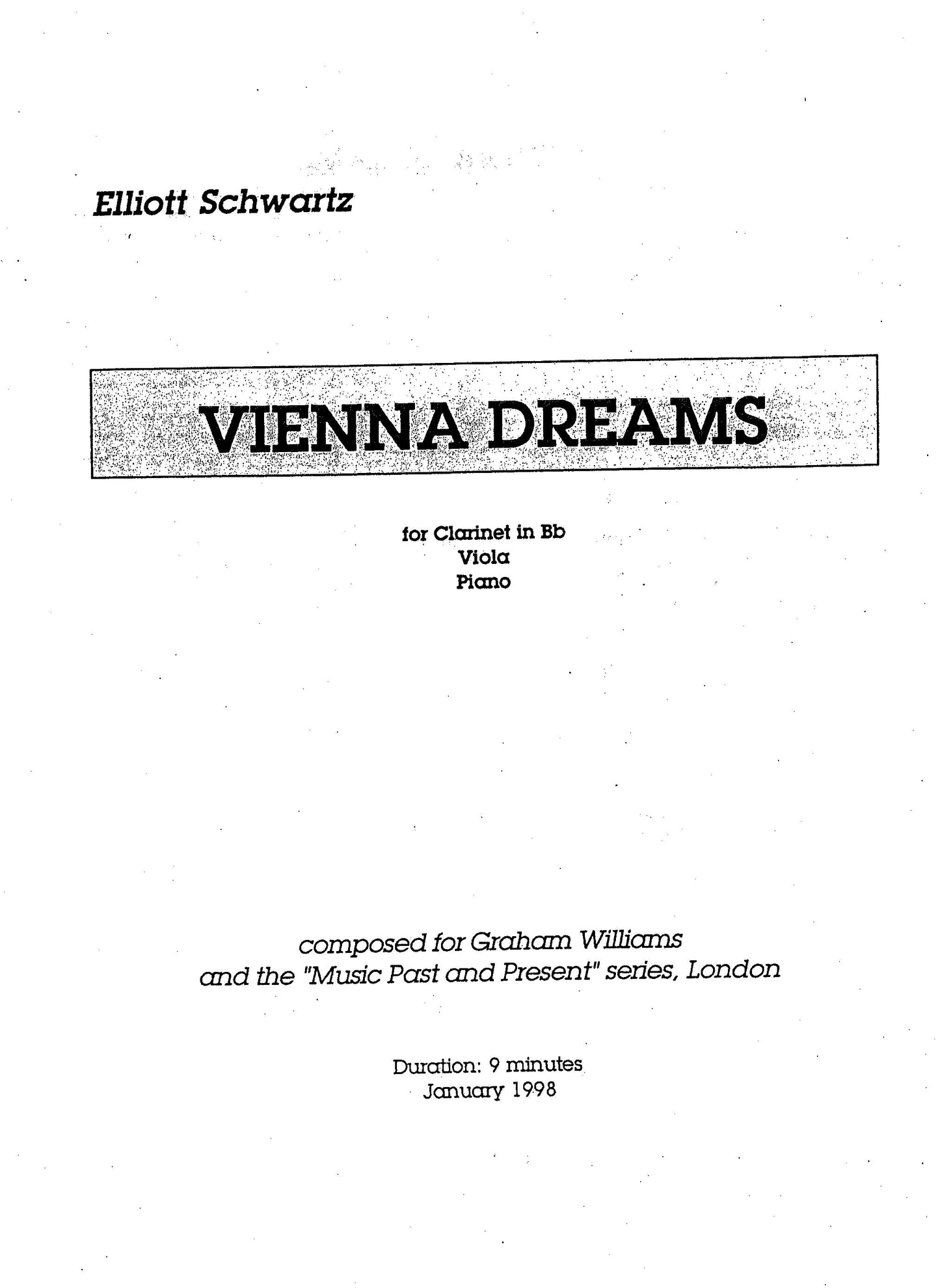 VIENNA DREAMS