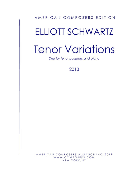 TENOR VARIATIONS