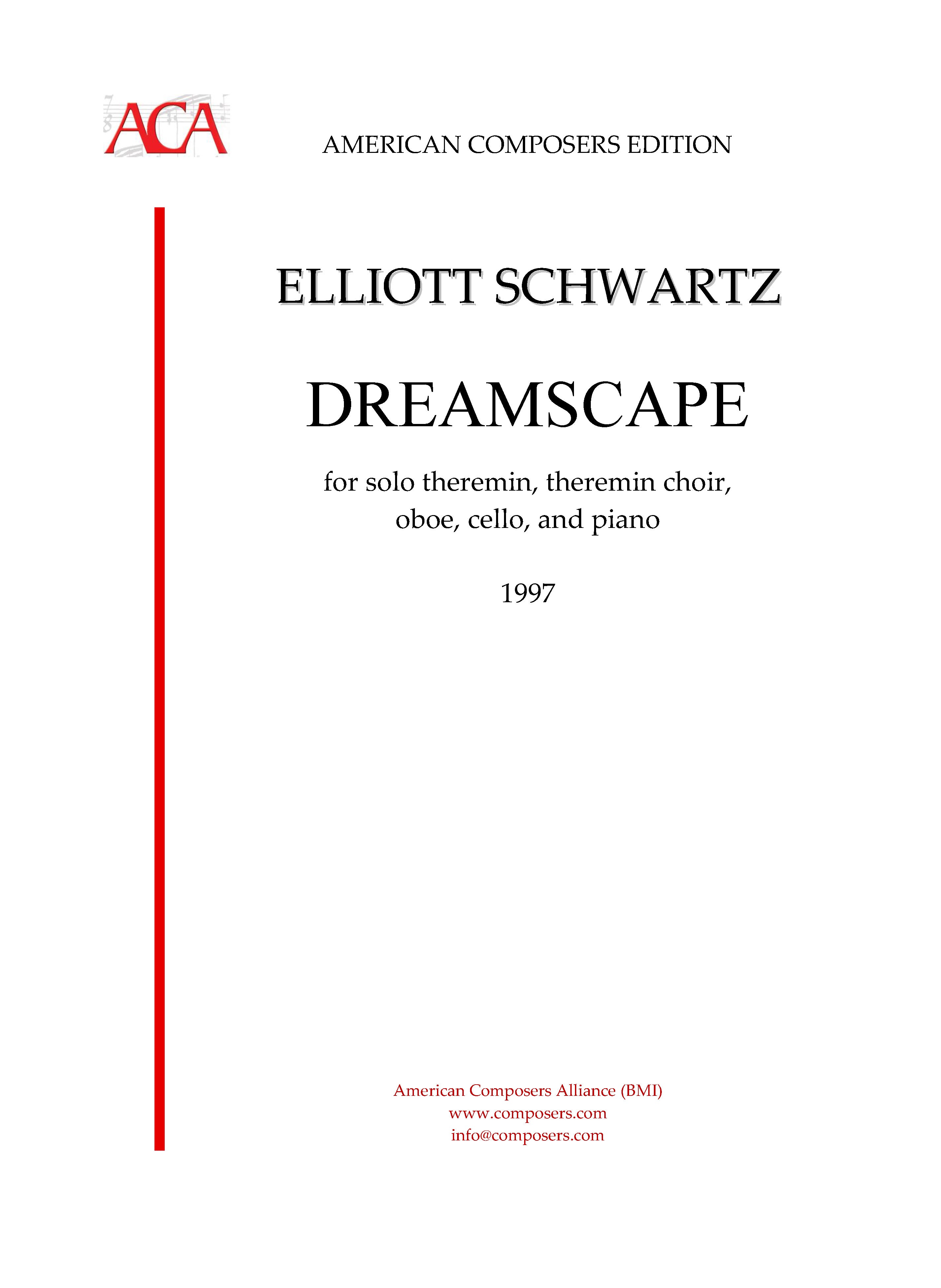 Schwartz, Elliott – American Composers Alliance