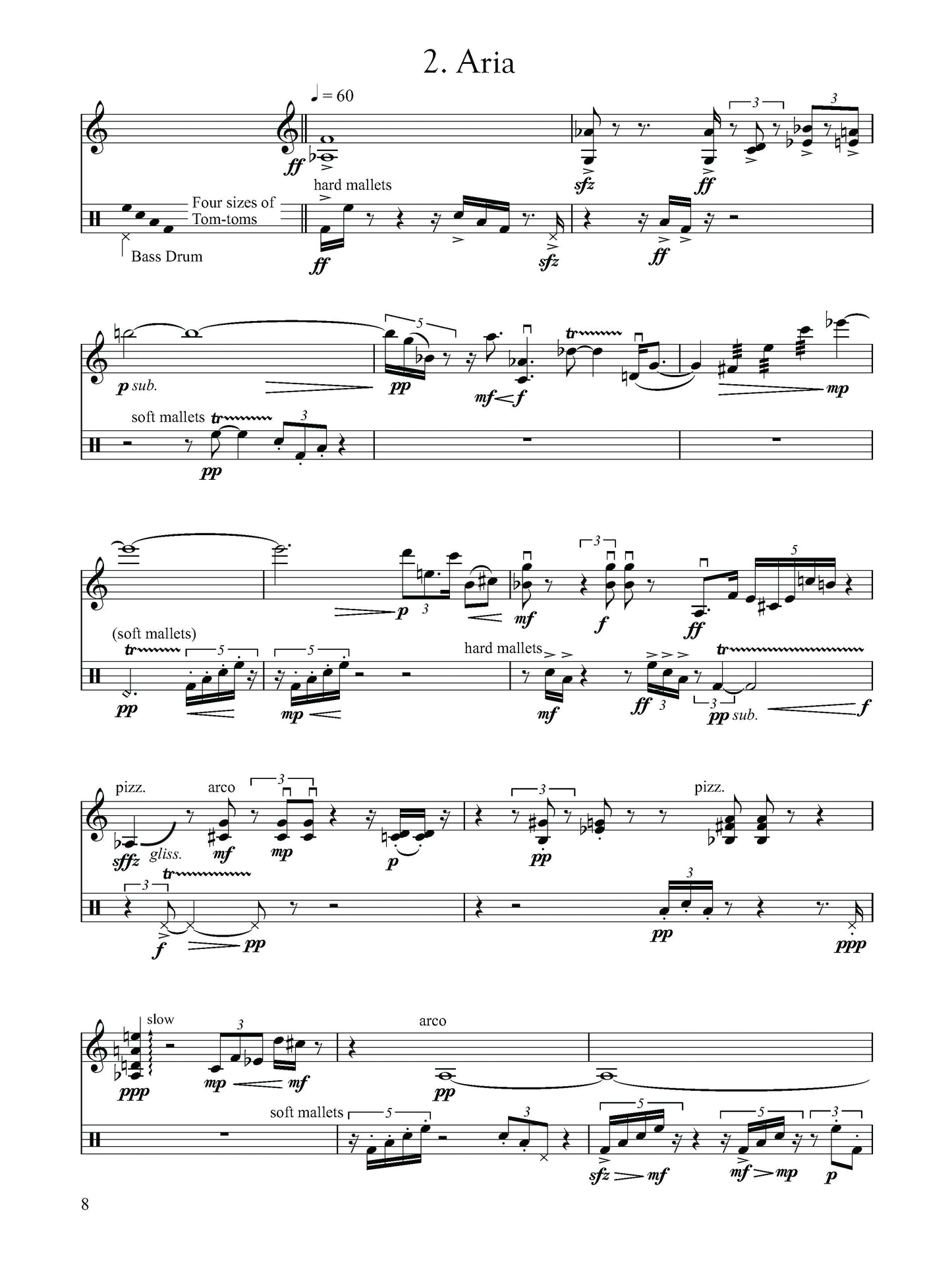 PRELUDE ARIA VARIATIONS