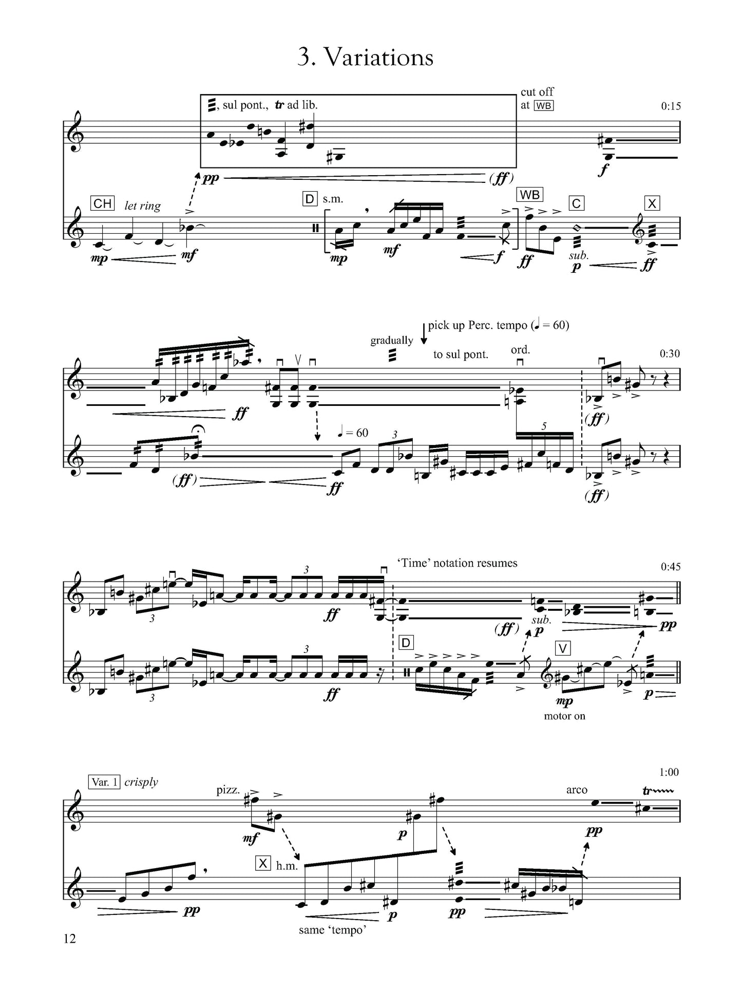 PRELUDE ARIA VARIATIONS