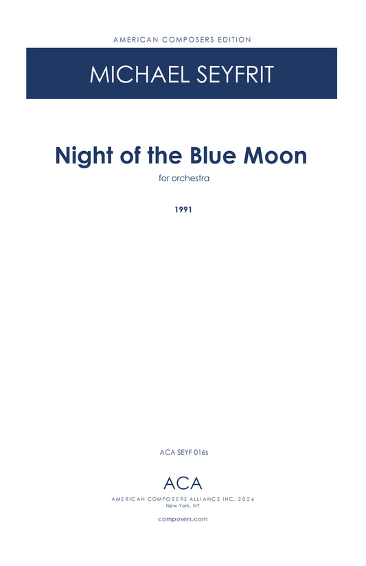 Night of the Blue Moon