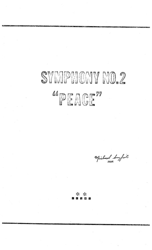 PEACE (SYMPHONY NO.2)