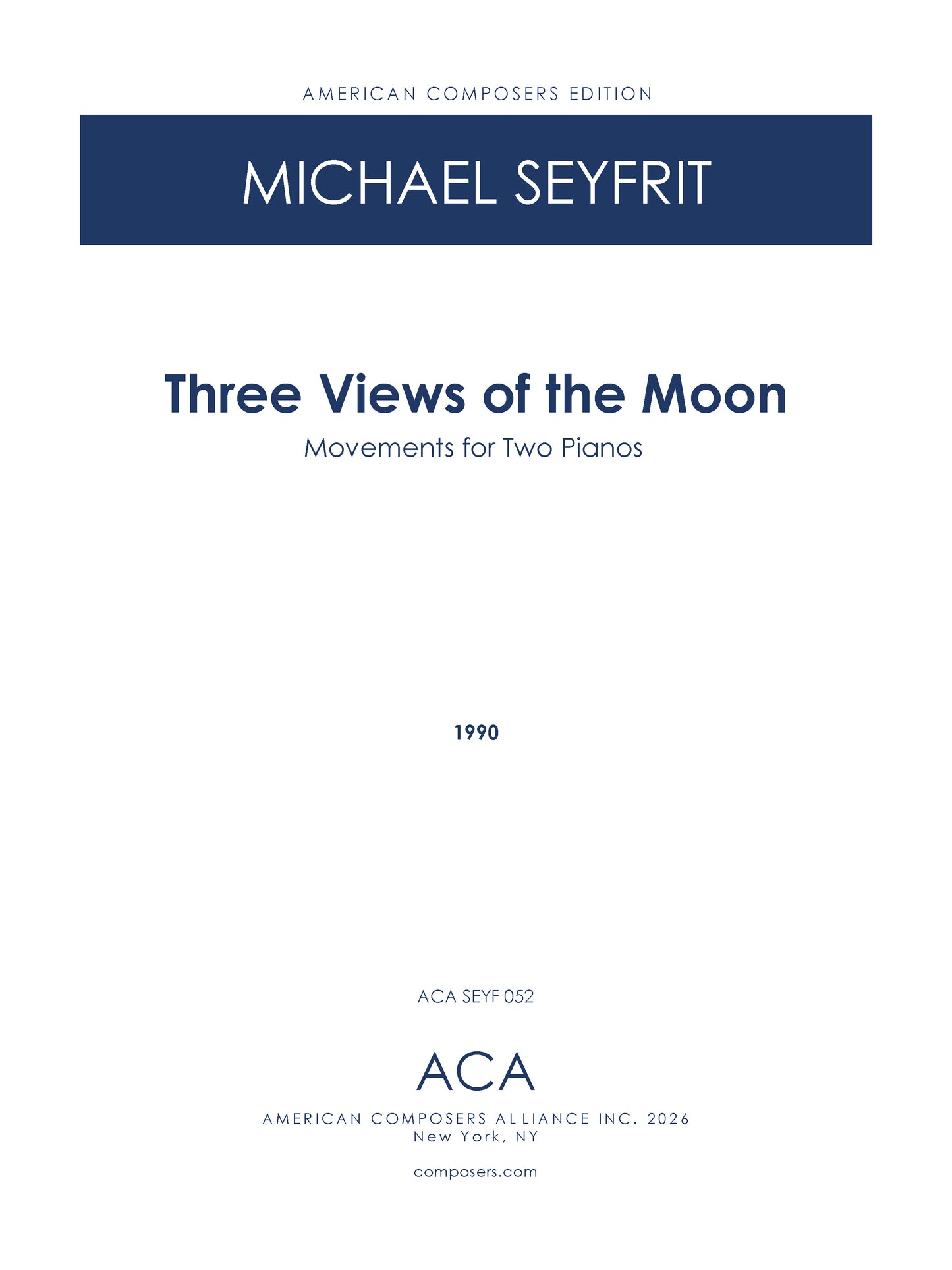 Three Views of the Moon